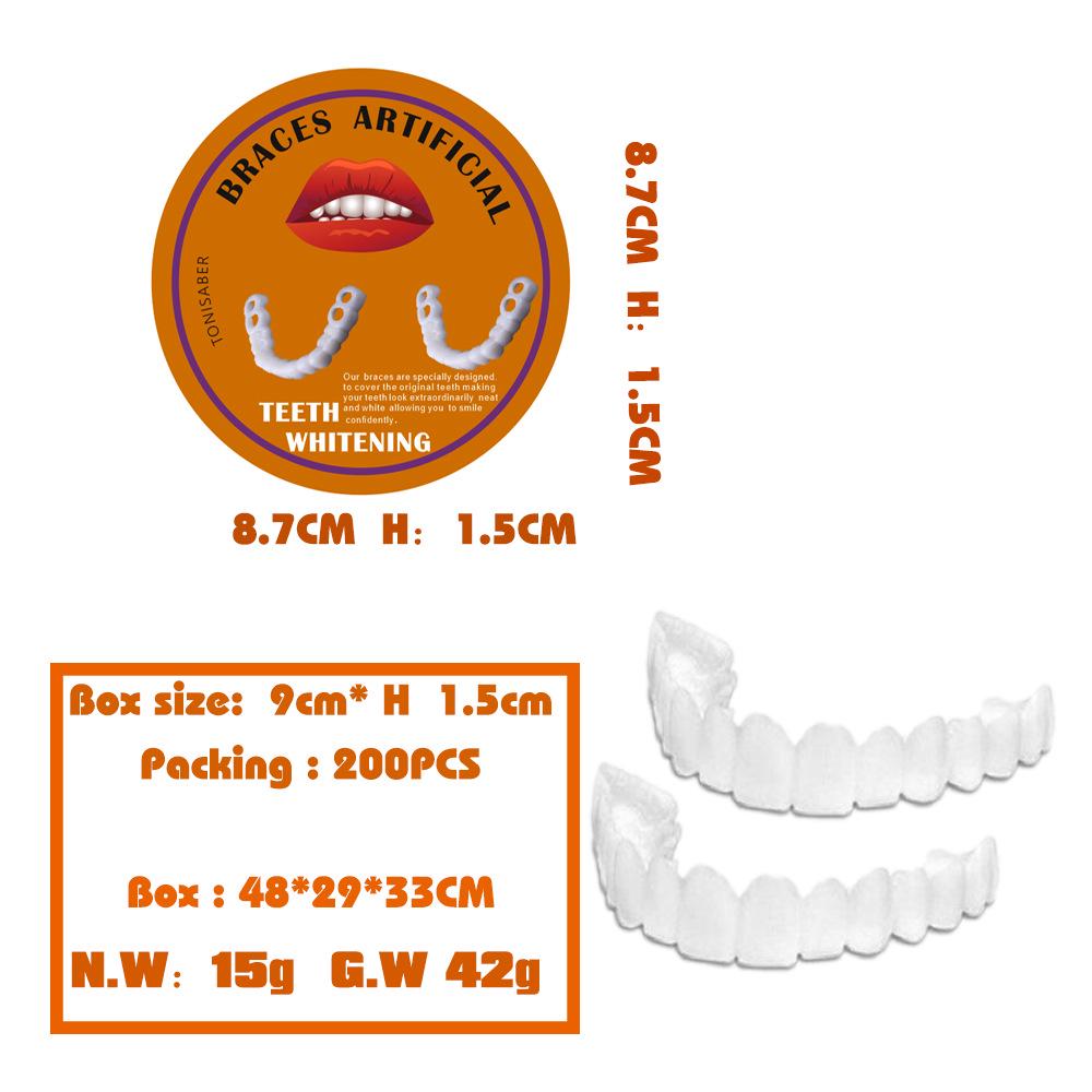 Second Generation Silicone Whitening Dentures for Upper and Lower Teeth