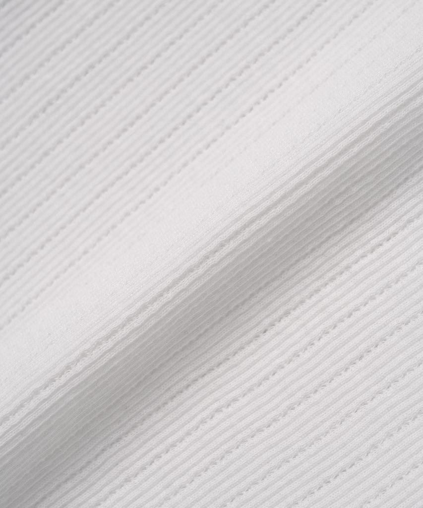 BASIKA Wave Basic Layered T-Shirt (White)