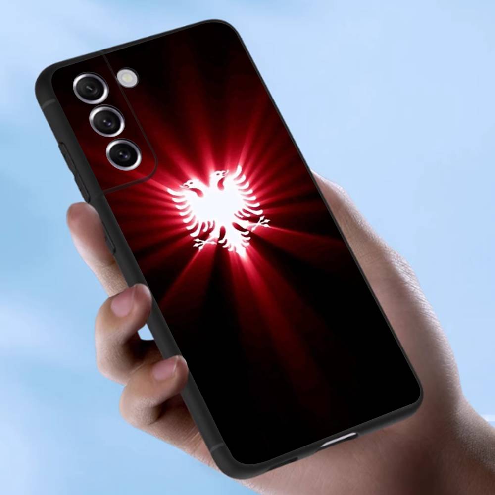 

Albania Albanians Flag Case For Samsung Galaxy Case S25 S23 S22 S21 S30 S20 S10 Ultra Plus FE TPU Soft Cover Samsung S20ULTRA 5G