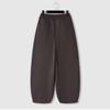 Spring & Autumn High-Waisted Knit Woolen Harem Pants - Slimming, Casual, Wide-Leg, Cropped Women's Pants