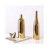 Hot Sale Gold Ceramic Tabletop Vase Modern Minimalist Style Flower Vase for Home Decoration
