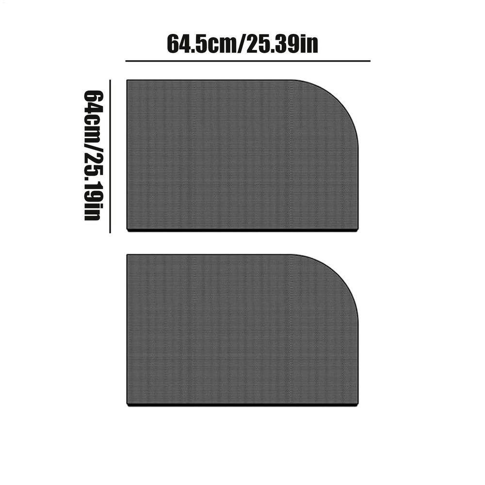 

2Pcs Car Window Sunshade Cover Block UV Protection Car Side Window Shade Sunshades Sun Shade Cover Visor Shield Screen