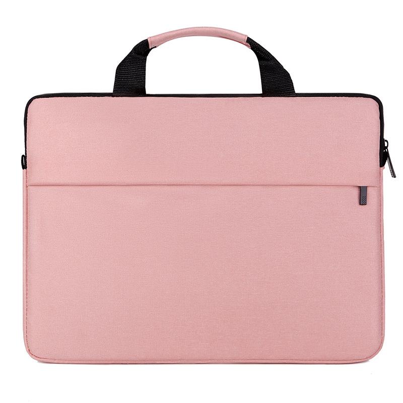 

Portable 14-15.6 inch MacBook & Notebook Briefcase with Shoulder Strap 15-15.6 inch розовый