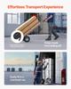 VEVOR Hand Truck, 226.9 Kg Load Capacity, Heavy-Duty Hand Truck Dolly with Non-Slip Wheels & Handle