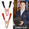 Iplusmile 2pcs Car Clip Cord Clip Large Alligator Clip Booster Practical Clip Alligator Clip Wire Free Test Lead