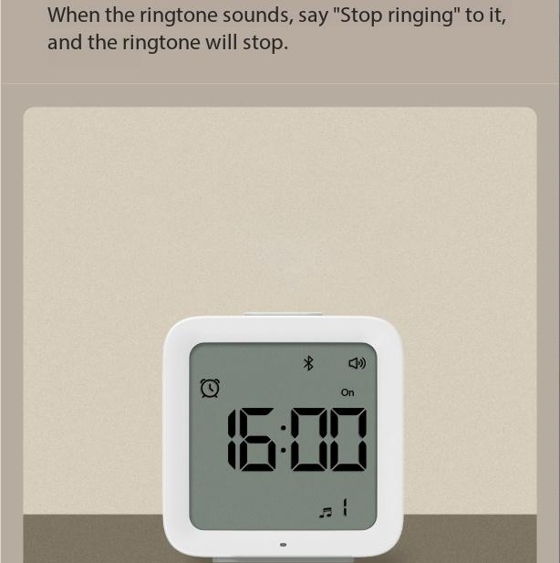 Second-by-Second Smart Voice Alarm Clock Smart Home Renovation Smart Home Products Smart Home Products