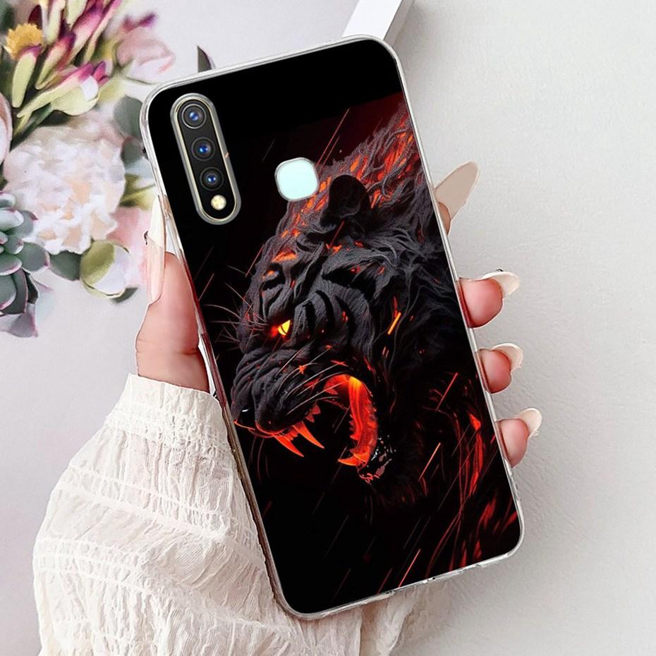 New Design Phone Case For Vivo 1915 Y19 Y5s Clear TPU Slim Back Cover For Vivo Y19 Y5s 1915 Soft Silicone Cases