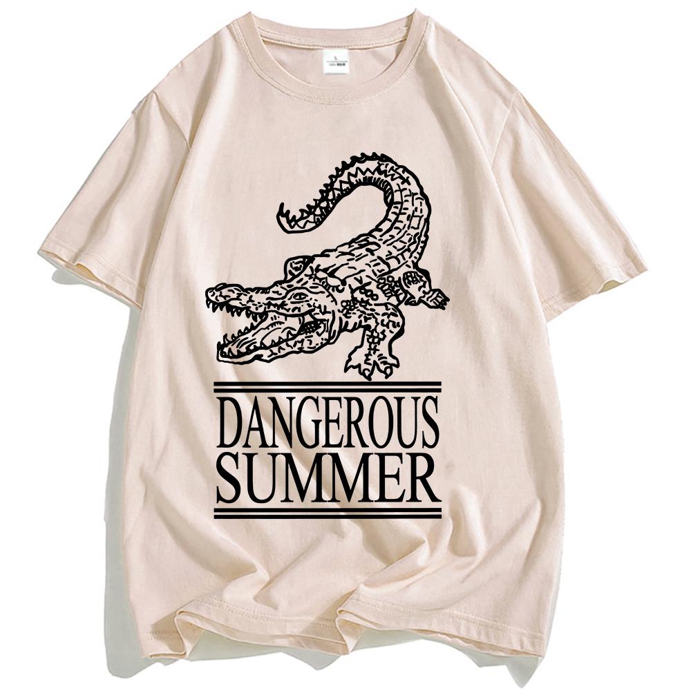 Yeat DANGEROUS SUMMER LOCO TEE Streetwear Hip Hop Printing T-shirt Casual Cotton Men Women Tshirts Fashion Grunge Male T Shirt