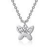 Dooyio Neuankömmling Mode Edelstahl Schmetterling Halskette Anhänger Frauen Schlüsselbeinketten Schmuck Party Geschenke