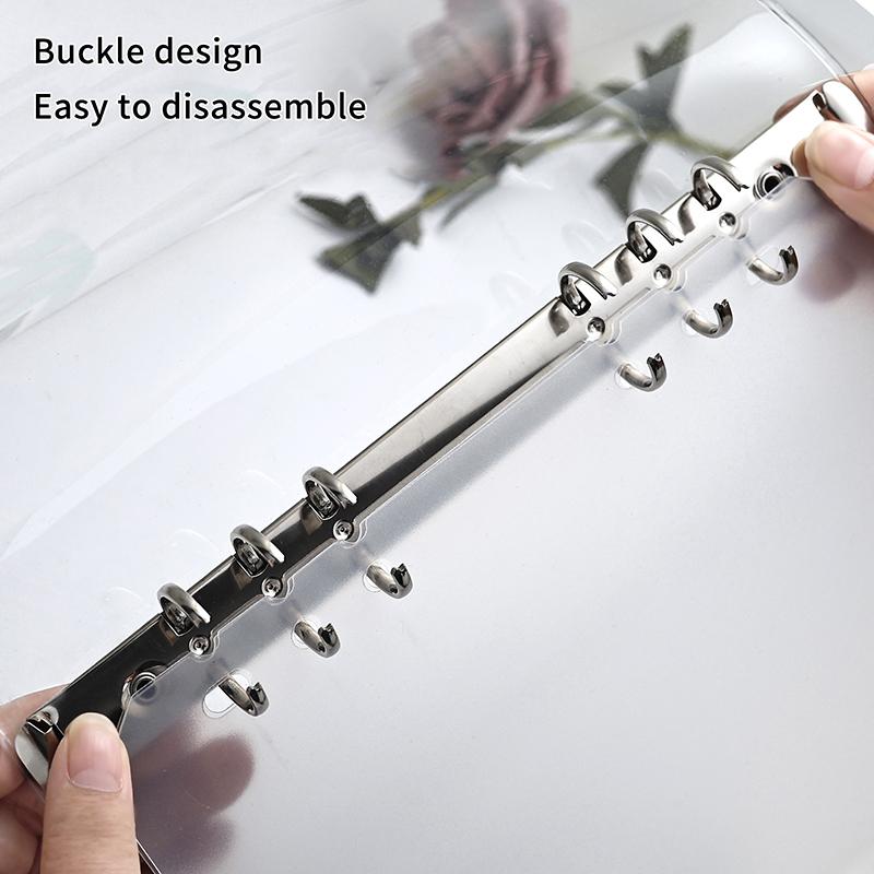 Nail Art Piece Storage Book Large Capacity Exhibition Photo Album Card Clip Display Board Diy Simple Album Storage Book