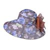 Detachable Bow Mom Fisherman Hat Foldable Sunscreen Basin Hat Thin Bow Sunshade Cap  Beach