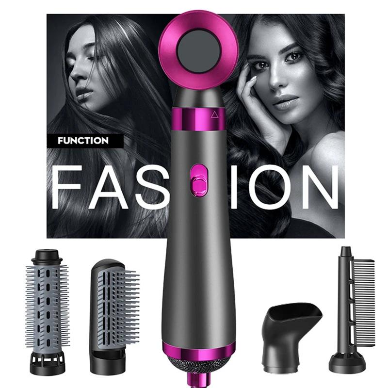 Multifunctional Hair Dryer Brush Softness Control Lightweight Travel Hot Comb Hairdressing Tool Gift Home Dormitory Salon Use