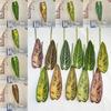 Realistic Tropical Faux Plant Home Decor With Green Leaves For Photography And Wedding Arrangements