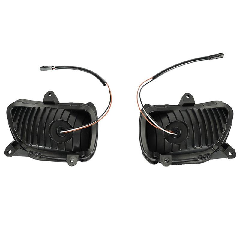 1pair Motorcycle Indicators Turn Signal light Side Rear View Mirror turn Signal Fit For Honda Goldwing GL1800 2001-2017