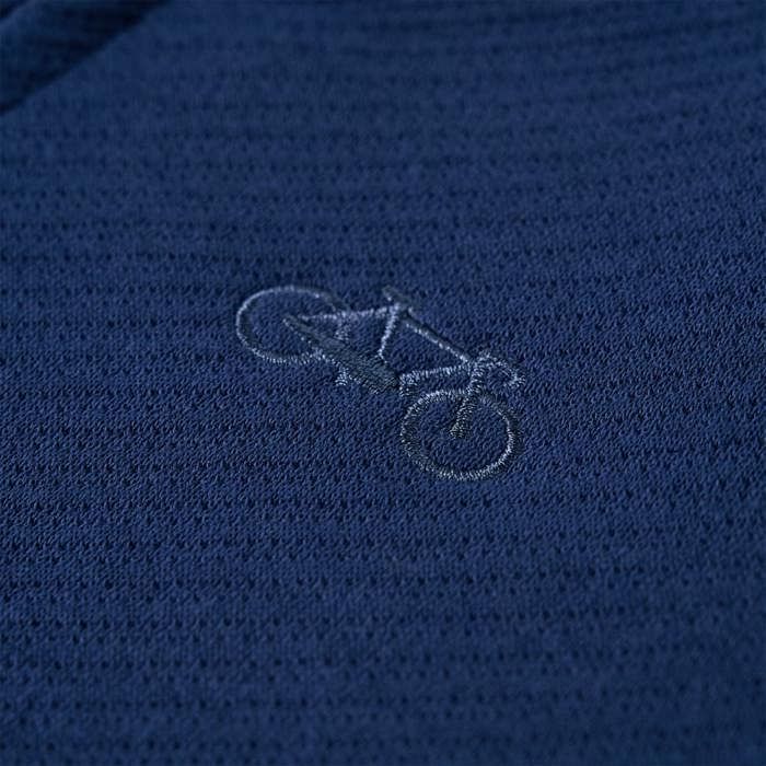 Sweatshirt pour enfants avec fermeture éclair bleu marine 92/104/116/128/140