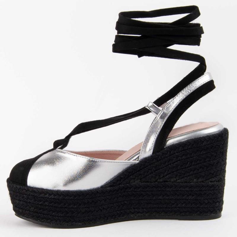 Alpargata De Cuña Para Mujer. Montevita Balenci6 102921