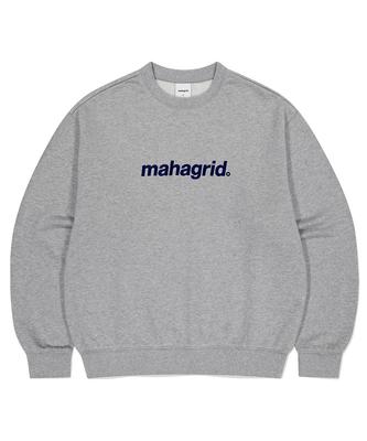 MAHAGRID Basic Logo Sweatshirt Gray(Mg2Efmm449A)