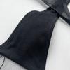 Women's Summer Ultra Thin Mesh Embroidery See Through Hot Breathable Thong Panties