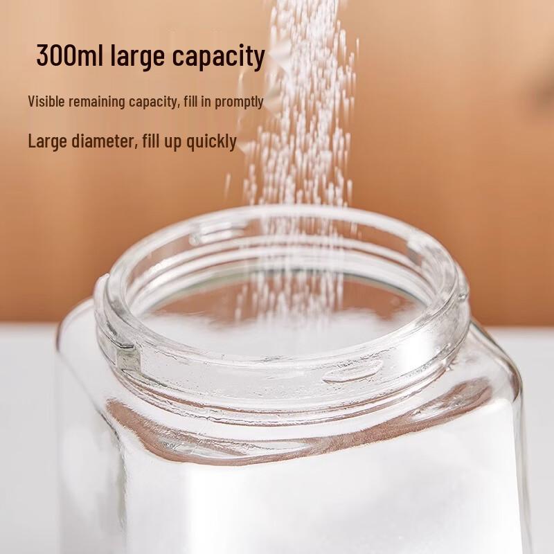 Wandmontiertes Küchengewürzglas-Set