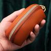 NEW Soft Leather Key Holder Organizer Pouch Men Women Car Key Wallet House Keychain Key Case Zipper Bag Mini Card Bag