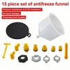 Spill Proof Design Coolant Filling Kit Refill Funnel Water Cooling System Kit Automotive Repair