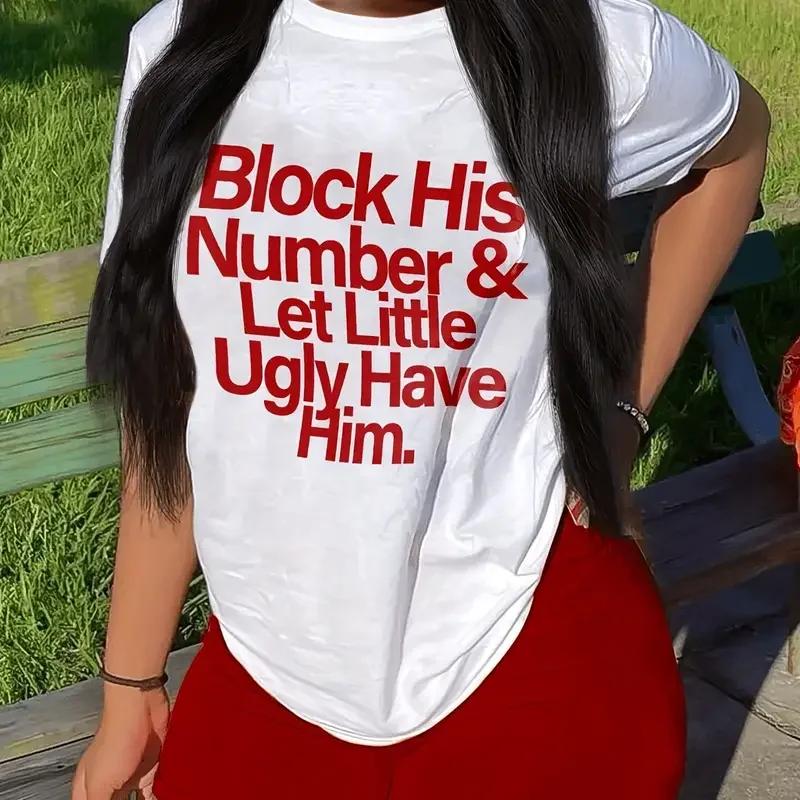 

Футболка с простым буквенным принтом, повседневная, с круглым вырезом, с коротким рукавом, летняя футболка, женская одежда, повседневный топ с рисунком, футболки, одежда XXXXXL бежевый