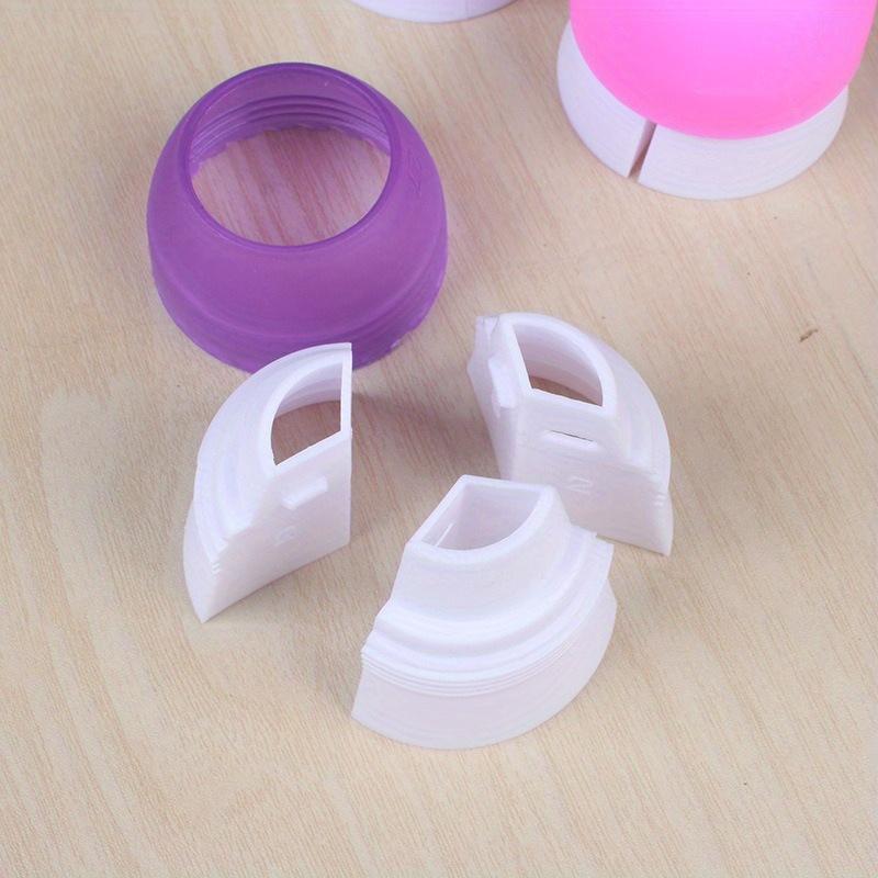 1pc Baking Cake, 3 Holes 3 Color Cream Piping Bag Converter Three Color Piping Mouth Converter DIY Decoration