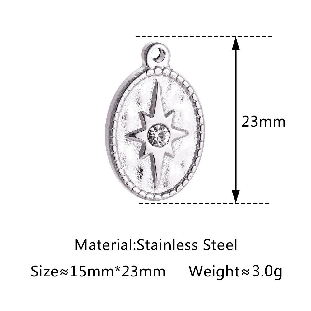 3 Stück Edelstahl Goldfarben Beschichtet Strassstein Blaues Böses Auge Anhänger Halskette Armband Ohrring DIY Schmuckherstellung Zubehör