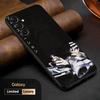 Soul Eater coole Anime-Mann Handyhülle für Samsung Galaxy S25 S24 S23 S22 S21 S20 Plus Ultra Note20 Weich Schwarz
