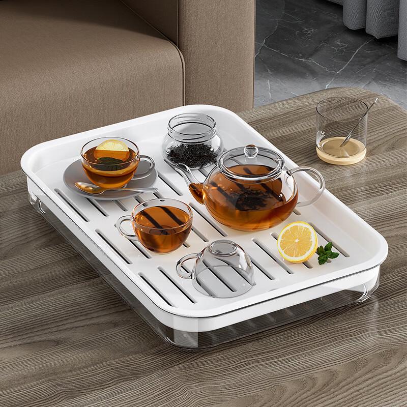

Pabei Rectangular Draining Tea Tray