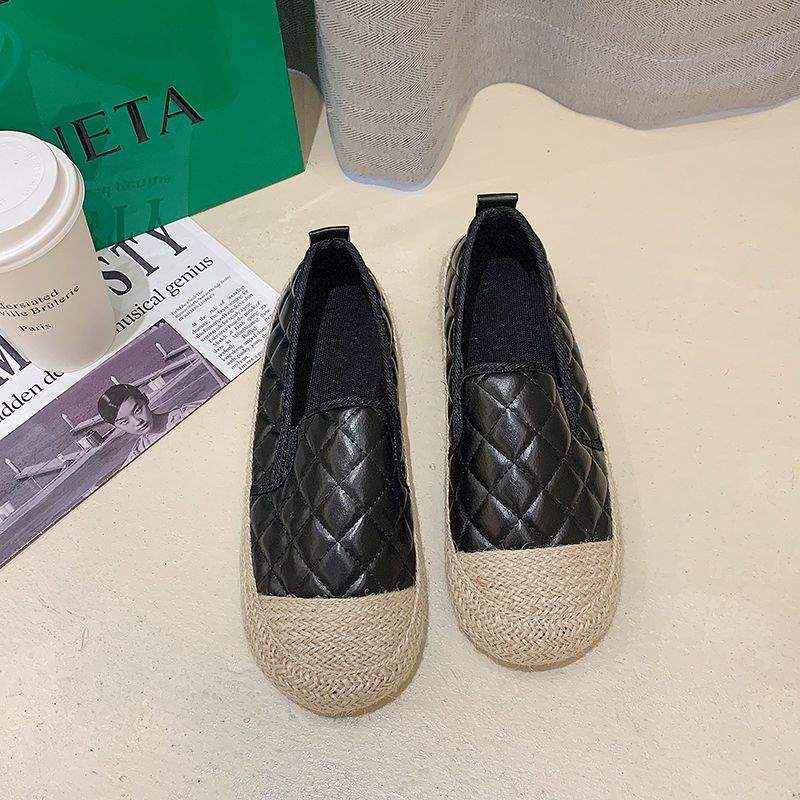 Xiaoxiangfeng fisherman shoes women's spring and autumn casual breathable one-pedal Doudou shoes flat lazy shoes