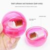 Nail Drill Bit Cleaning Brush Copper Wire Remove Dust Cleaning Case Hard Drill Grinding Head Soft Brush Cleaner Nail Art Tool
