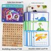 Wooden Alphabet Puzzle Toy For Kids Educational Learning Word Matching Kit