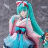 21cm Hatsune Miku Anime Figure Toys Neo Tokyo Series Kimono MIKU Kawaii Cartoon PVC Action Figurine Model Dolls Birthdays Gifts