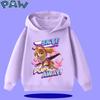 PAW Patrol 2026 Kids Hooded Sweatshirt for Autumn/Winter Long Sleeve 2026 New Style Boys' and Girls' Cartoon Print Sweater