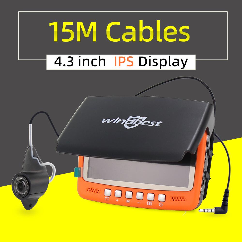 Russian Fish Finder 4.3-inch Screen Underwater Camera for Ice and Winter Fishing