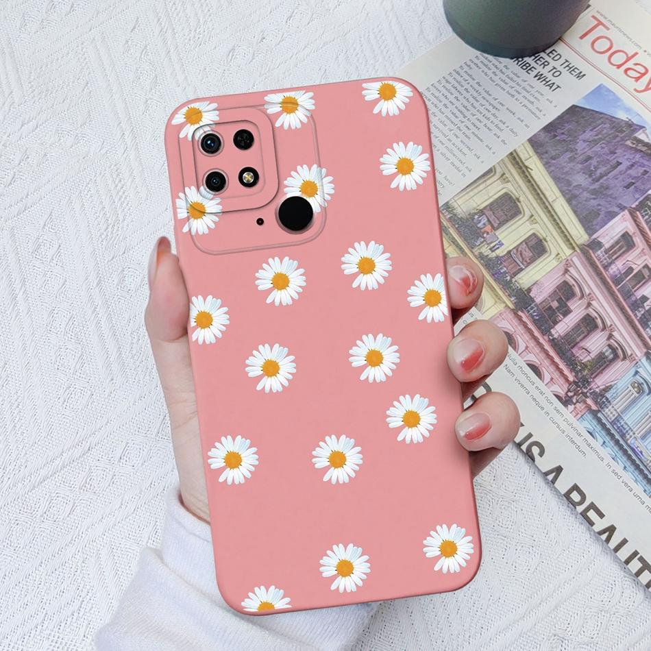 Case For Xiaomi Redmi 10C 10X 10A Sport Panda Camera Coverage Soft Liquid Silicone Cover For Redmi 10 C X A Sport Funda Bumper