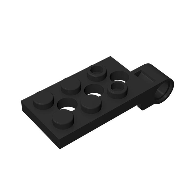 50pcs Buildings Blocks 98286 Hinge Plate 2x4 Pin Hole 3 Holes Top Bricks Collection Modular GBC Toy For Technical MOC
