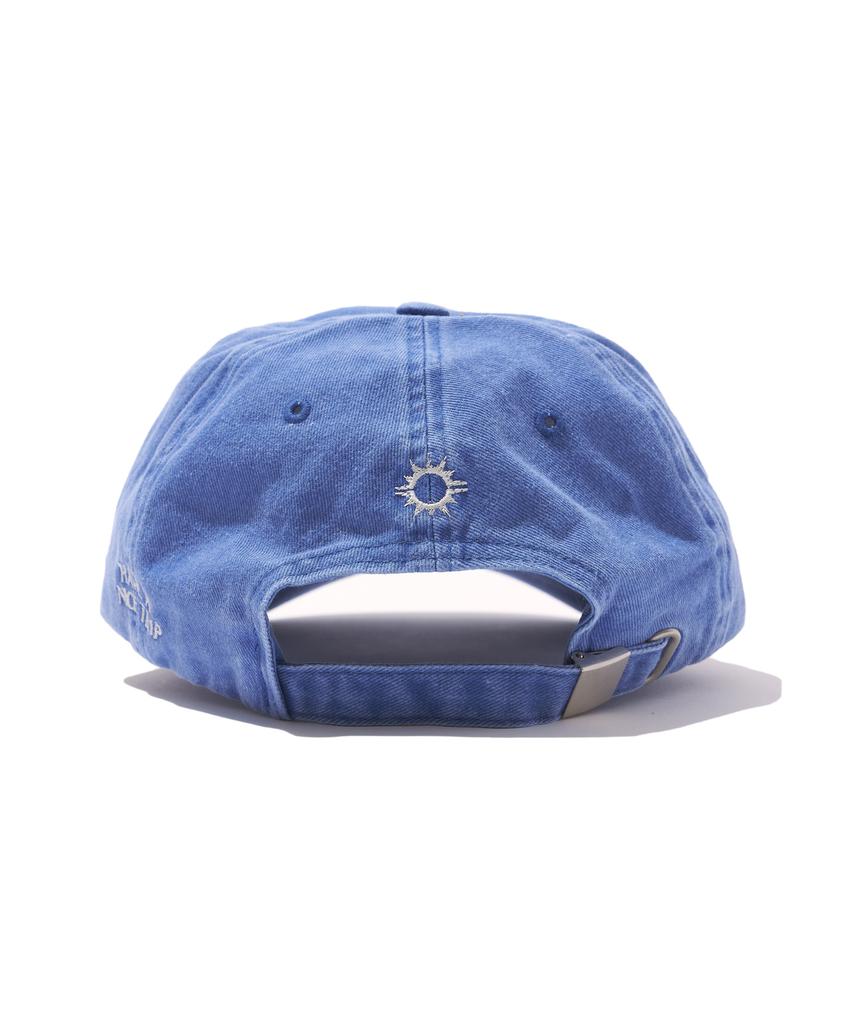 HELLO SUNRISE H Logo Cotton Ball Cap_Blue