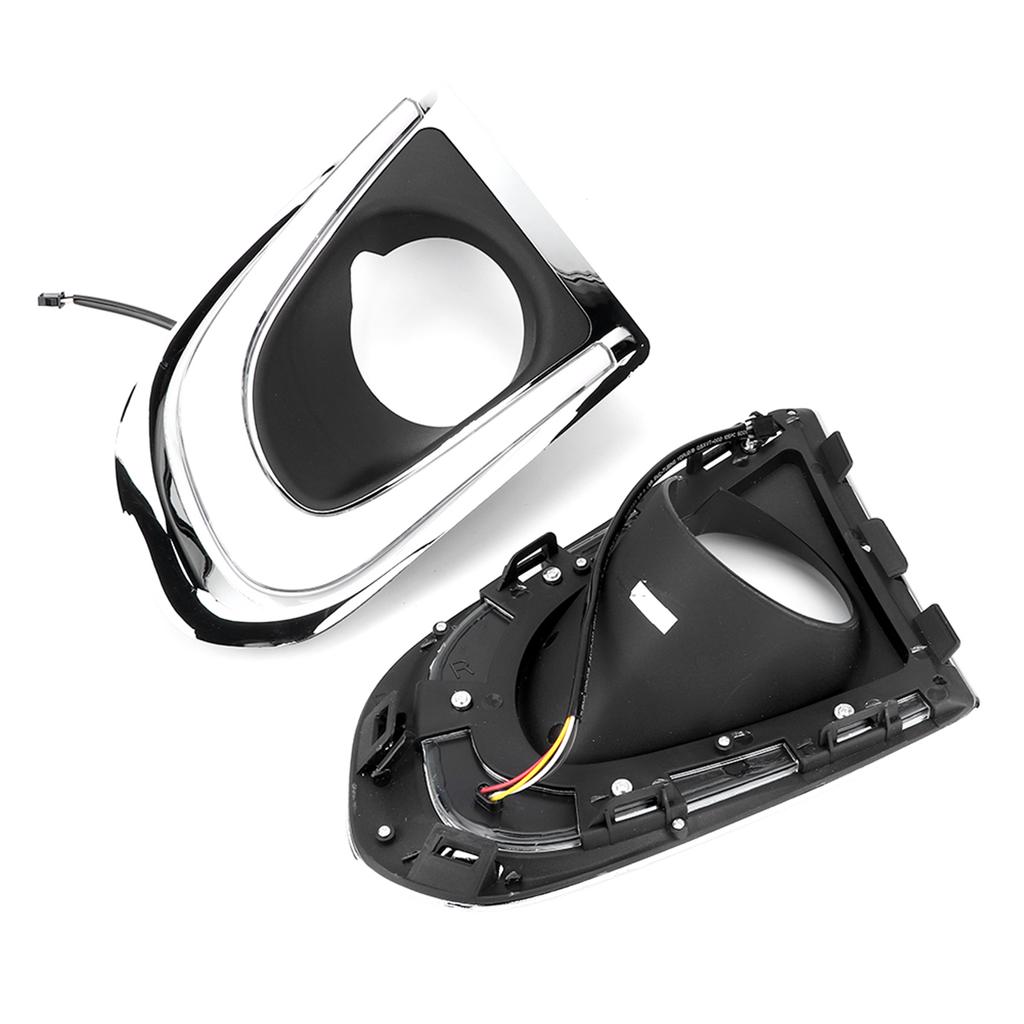 Pair of 12V LED DRL Daytime Running Lights Three‑Color Fit for TRAX 2014‑2015