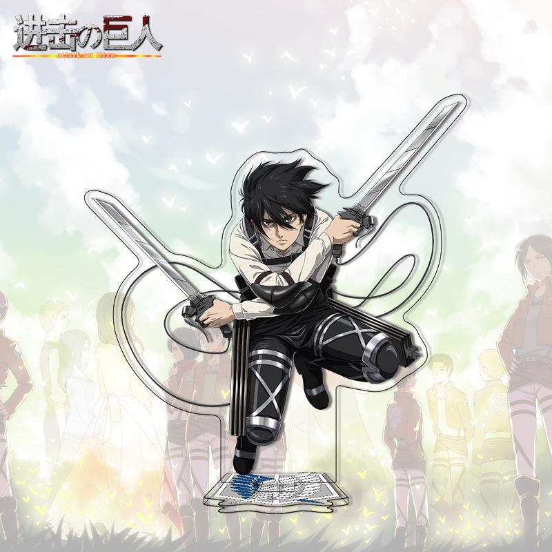 On Attack Titan Acrylic Stand 41-80 Anime Figure Custom Made Drop Shipping Distributor Merchandise For Kids Adults Children's Birthday Gift Holiday