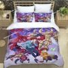 3D Digimon cartoon printed Printed Bed Set Duvet Cover Pillowcase Bedding Set Bed Linen Sheet Quilt Cover Full Queen King Size