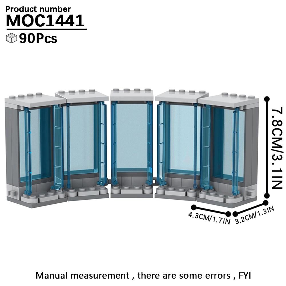 MOC Stand Movie Anime Military Action Figure Display Stands Box Blocks Compatible 75257 05007 75105 High-Speed Championed Block Bricks Toys Playsets