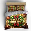 Merry Christmas Festive Bedding Set Bedding set (1 duvet cover, 2 pillowcases, duvet not included)