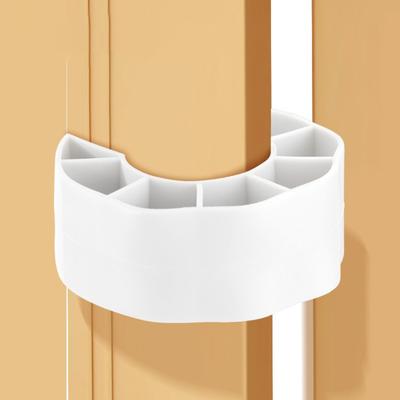 Soft PVC Door Stopper Silent Design Universal Fit Anti Slam Guard Anti Pinch Noise Reduction Finger Protector Kid Safety