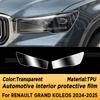Für Renault Grand Koleos 2024 2025 Auto Innenraum Mittelkonsole Transparentes TPU Schutzfolie Kratzfest Reparatur Zubehör