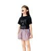 Little MO&Co. Girls' Bow Short Sleeve T-Shirt