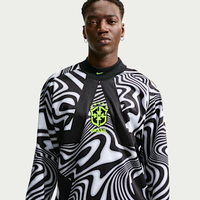 Nike Brazil Hollywood Keeper Men s Nike Soccer Shirt L