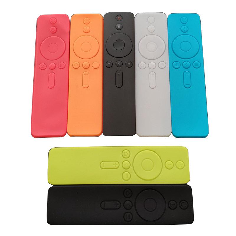 Xiaomi Voice Remote Protective Case for 4A/4X/4th Gen TV Box - Enhanced Silicone Sleeve, Multi-color