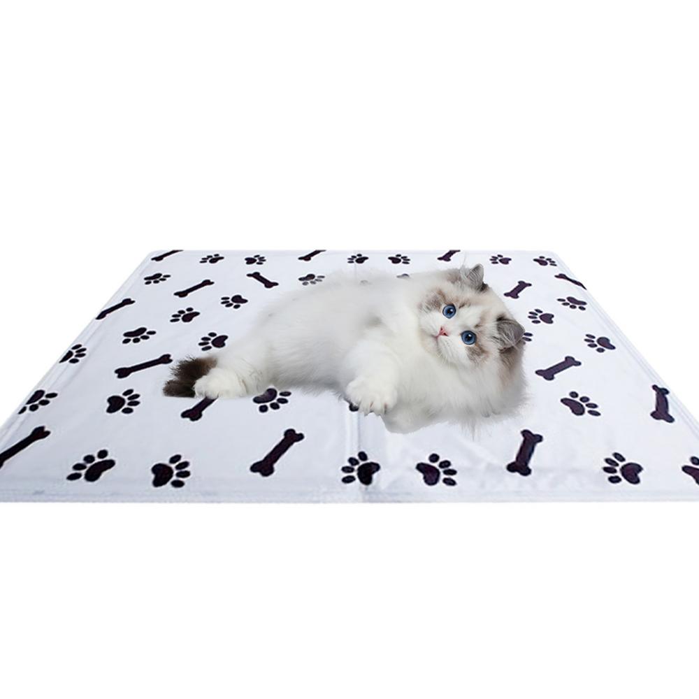 Pet Cooling Mat Chill Mat For Cats Dogs Sleeping Cushion Easy Washable Pet Activity Bed Training Pad For Sofa Floor Kennel Crate